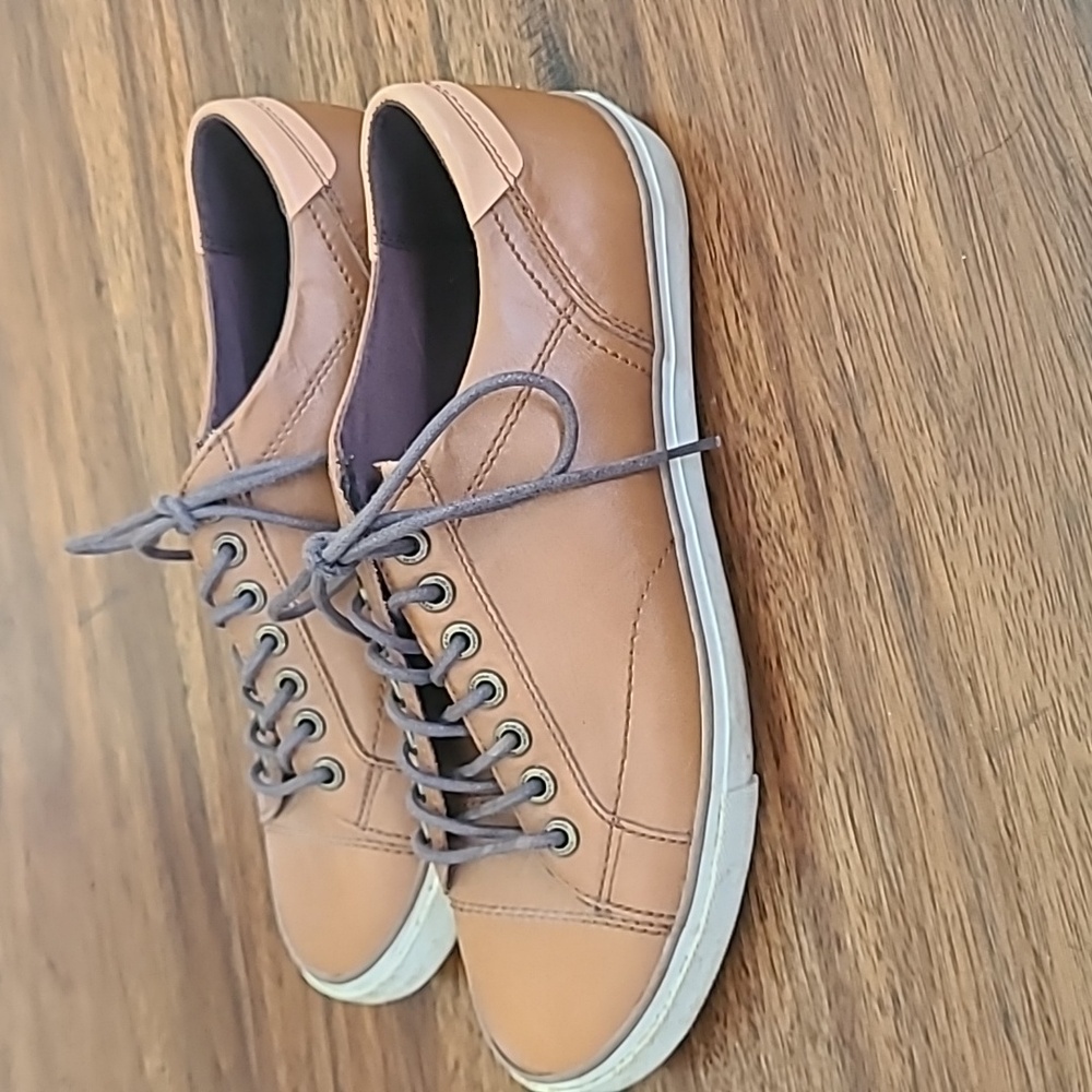 Leather Coach Shoes Mens 8.